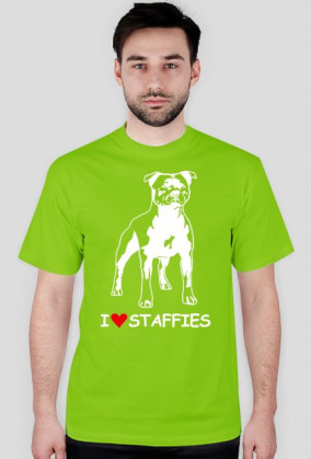 I LOVE STAFFIES - MĘSKA B