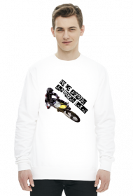PO CO JEŹDZIĆ JAK MOŻNA LATAĆ - męska bluza motocyklowa
