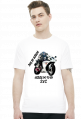 ŻYJĘ BY JEŹDZIĆ JEŻDŻĘ PO TO BY ŻYĆ - męska koszulka motocyklowa