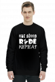 EAT SLEEP RIDE REPEAT - męska bluza motocyklowa