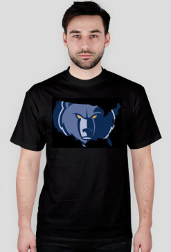 MemphisGrizzlies logo t-shirt czarny męski