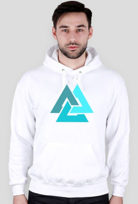 Bluza Valknut niebieska