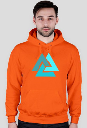 Bluza Valknut niebieska