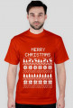 Koszulka męska z nadrukiem "Merry christmas"