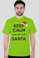 Koszulka męska z nadrukiem "Keep calm santa2"