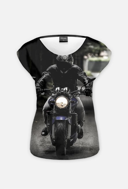 Motorbike FullPrint - koszulka dla motocyklistki