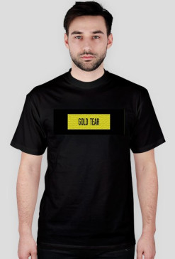 Gold Tear Logo Tee