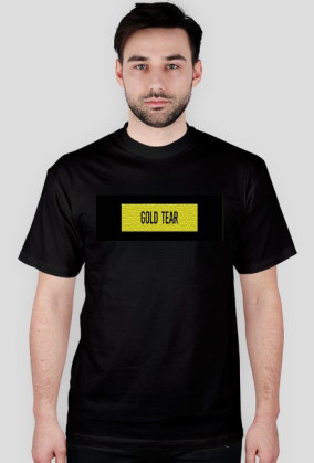 Gold Tear Logo Tee