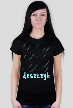 Koszulka "Deszczyk" Black