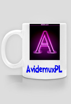 Kubek z Napisem AvidemuxPL