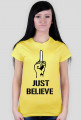 KOSZULKA JUST BELIEVE ONA
