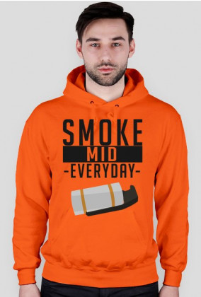 CSGO: Smoke Mid Everyday (Jasna bluza, męska)