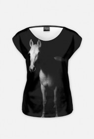 siwy koń - full print damska