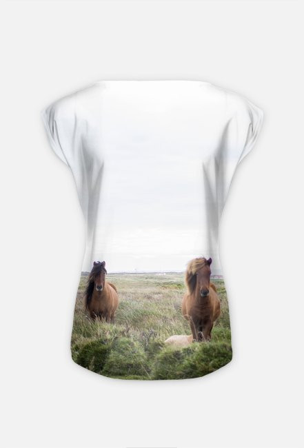 konie full print damska