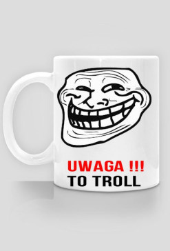 Kubek z TrollFace