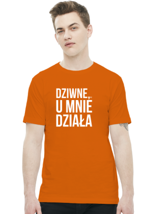 Koszulka XX - Dziwne, ale u mnie działa - dziwneumniedziala.com - koszulki dla informatyków