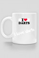 I love darts-kubek