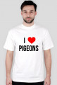 T-shirt - I LOVE PIGEONS
