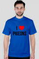 T-shirt - I LOVE PIGEONS