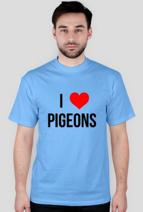 T-shirt - I LOVE PIGEONS