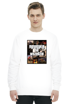 Motocykle są wszędzie GTA - męska bluza motocyklowa
