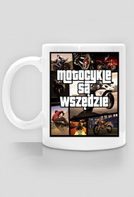 Motocykle są wszędzie GTA kubek