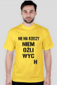 KOSZULKA NIE MA RZECZY NIEMOŻLIWYCH YELLOW