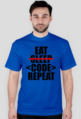 Eat, sleep, code, repeat!