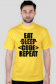 Eat, sleep, code, repeat!