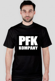 Czarna koszulka męska "PFK KOMPANY"