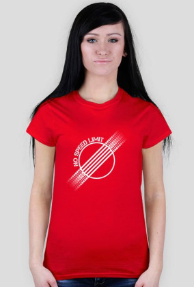 4Biegi prezentuje tshirt - No speed limit [WHITE]