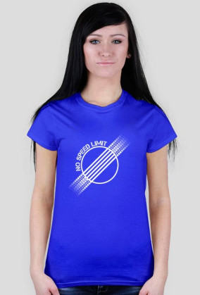 4Biegi prezentuje tshirt - No speed limit [WHITE]