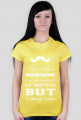 MOUSTACHE white