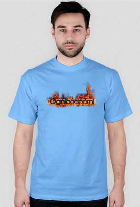 ognioodporni - koszulka logo płomień