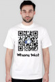 Koszulka z kodem Qr