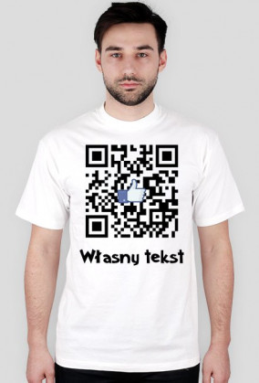 Koszulka z kodem Qr