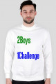 Bluza męska bez kaptura 2Boys 1Challenge
