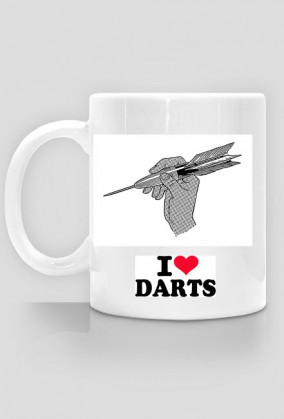 I love darts-kubek II