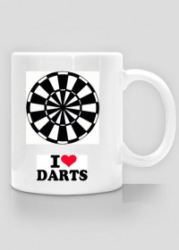 I love darts-kubek II