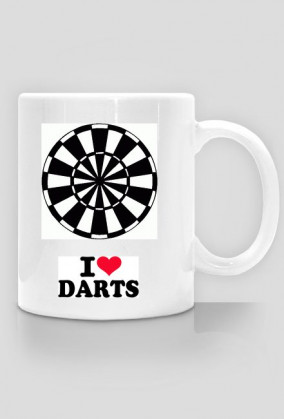 I love darts-kubek II