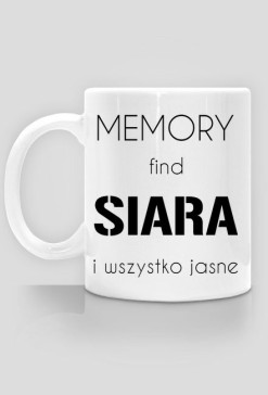 MEMORY FIND Kubek