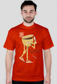 Boys don't cry - t-shirt czerwony - skosztuj.to