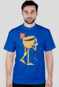 Boys don't cry - t-shirt granatowy - skosztuj.to