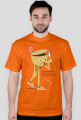 Boys don't cry - t-shirt pomarańczowy - skosztuj.to