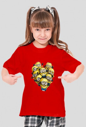 T-shirt minionki