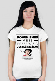 Koszulka Powinieneś mnie przeprosić
