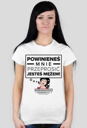 Koszulka Powinieneś mnie przeprosić