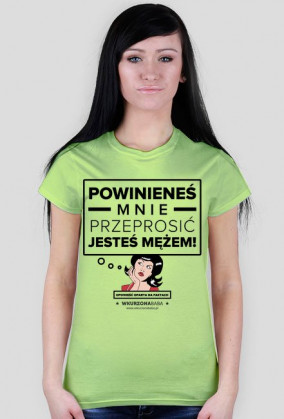Koszulka Powinieneś mnie przeprosić