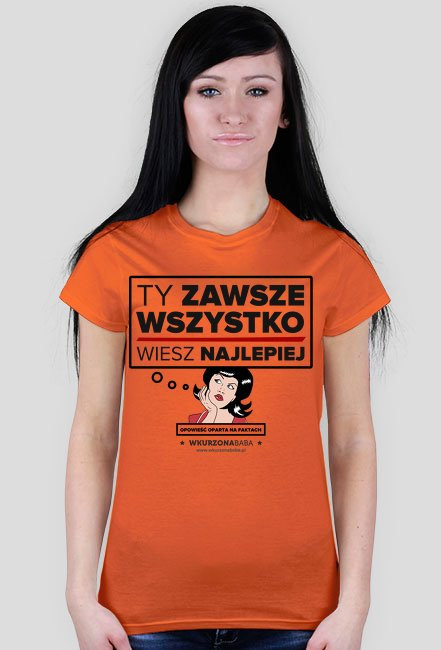 Koszulka Ty wszystko wiesz najlepiej