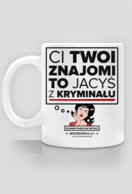 Kubek Znajomi z kryminału